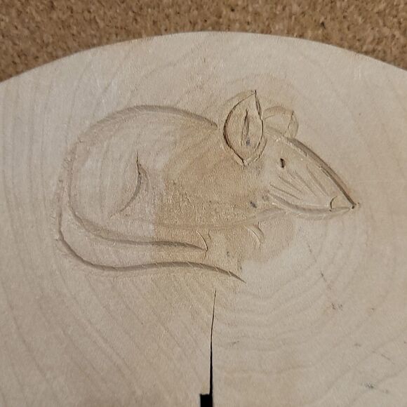 Bramhall Woodware Limited Cheese Board w/ Stainless Steel Cutting Wire - Picture 2 of 4